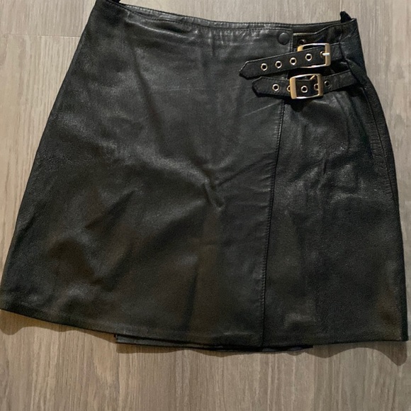 Leather skirt..mini size 38/M - Picture 1 of 6